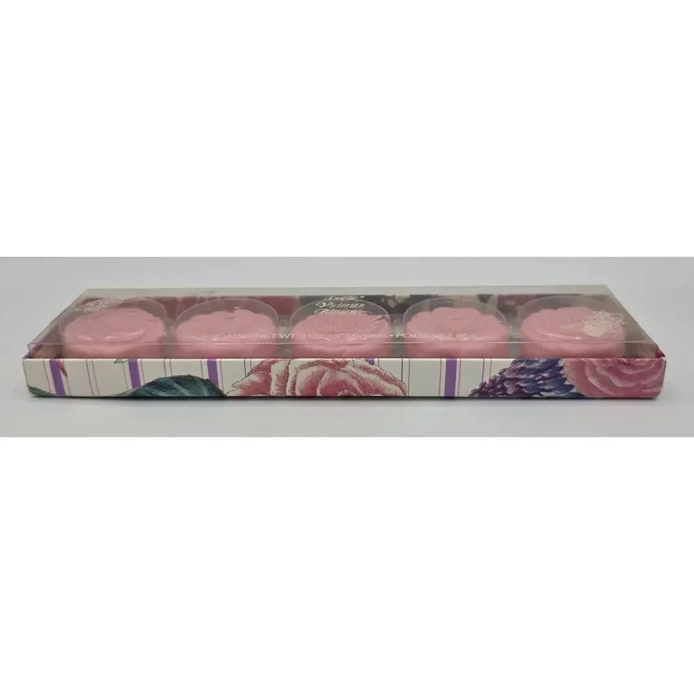 NEW Vintage 1970/80 DuCair Victorian Blossoms 5 Flower Shaped Decorative Soaps